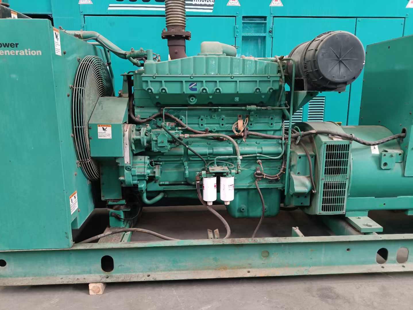 晋安过载会对 600kW 柴油发电机组造成哪些损害?